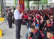 Harli Siregar Bernostalgia di Kampus Fakultas Hukum USU Berikan Motivasi Mahasiswa Baru