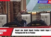 Bupati dan Wakil Bupati Pesibar Hadiri Rapat Paripurna Peringatan HUT Ke-12 Pesibar