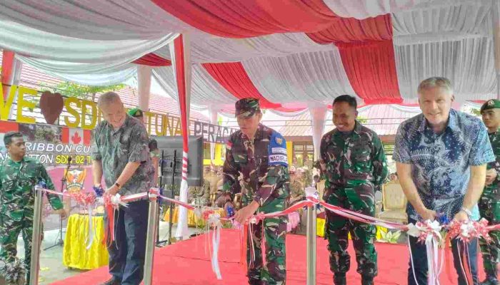 Jendral TNI Agus Subiyanto Resmikan SD Negeri 2 Desa Pracak Selesai di Renovasi