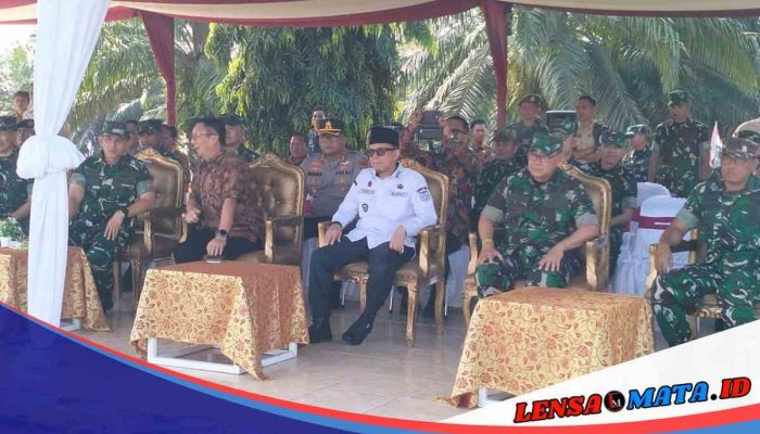 Upacara Pembukaan Pelatihan Dasar Kemiliteran Komcad Matra Darat BUMS Sinar Emas Tahun 2025