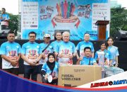 Kajati Sumut Hadiri Acara Yayasan Thongs di Lapangan Benteng Medan dari Jalan Santai, Santunan Disabilitas, dan Doorprize