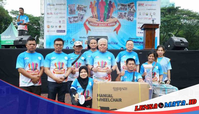 Kajati Sumut Hadiri Acara Yayasan Thongs di Lapangan Benteng Medan dari Jalan Santai, Santunan Disabilitas, dan Doorprize