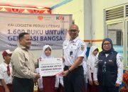 KAI Logistik Salurkan 1.600 Buku: Perkuat Literasi untuk Wujudkan Indonesia Emas 2045
