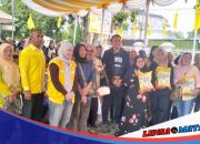 Rayakan HUT ke 61, Partai Golkar Kabupaten OKU Bagikan Ribuan Paket Sembako Kepada Masyarakat