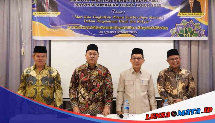 Kanwil Kemenagsu Tingkatkan Kompetensi SDM melalui Pelatihan Hisab Rukyat