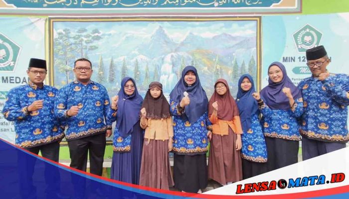 Dua Siswa MIN 12 Medan Melaju ke Final Nasional KOMPAC 2025