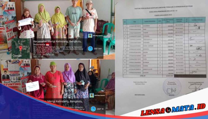 Pemdes Penembang Salurkan BLT-DD Bulan 10 Kepada 15 KPM