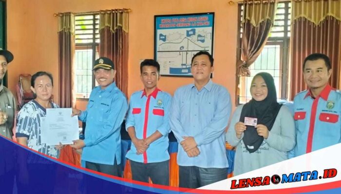 Kades Keban Agung Apresiasi Program Jemput Bola Pengurusan E-KTP Oleh Dukcapil OKU