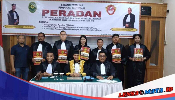 Adv. Paulus Peringatan Gulo, S.H., M.H., C.VAPol., Kembali Dilantik Sebagai Koordinator Wilayah PERADAN Provinsi Sumatera Utara Periode 2025 – 2028