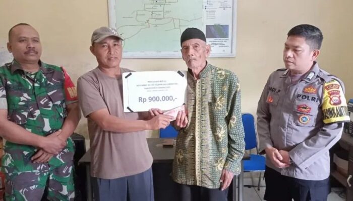 Pemdes Barat Wetan Bagikan BLT-DD TA 2025 Kepada 10 KPM