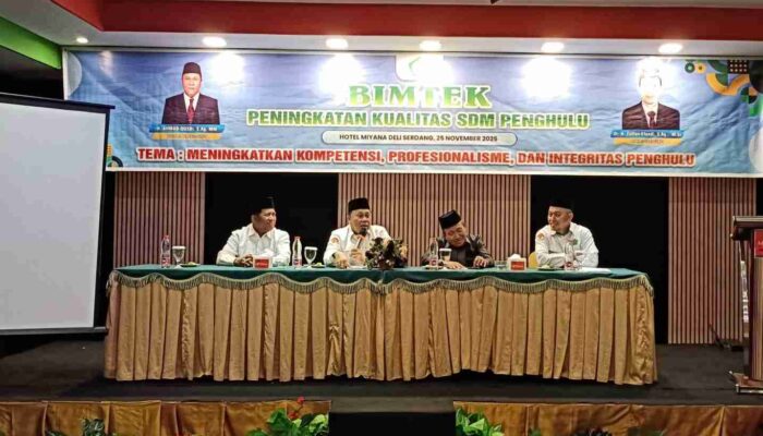 Kakanwil Kemenagsu : Penghulu Harus Tingkatkan Kompetensi dan Profesionalisme