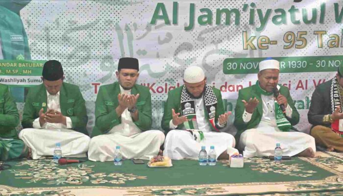 Munajat 95 Tahun Al Washliyah: Doa untuk Sumut, Indonesia dan Palestina
