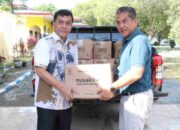 PTPN I Regional 1 Salurkan Bantuan Sembako untuk Korban Banjir di Deli Serdang dan Langkat