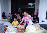 Kejati Sumut Salurkan Bantuan Pangan, Obat-Obatan Hingga Pakaian Kepada Korban Banjir di Sejumlah Lokasi Kota Medan