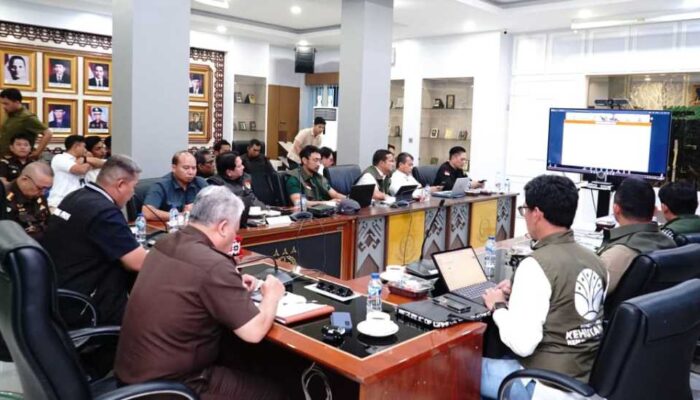 Satgas PKH Gelar Rakor Hasil Investigasi Atas Kondisi Pasca Bencana Alam di Wilayah Sumut, Aceh dan Sumbar