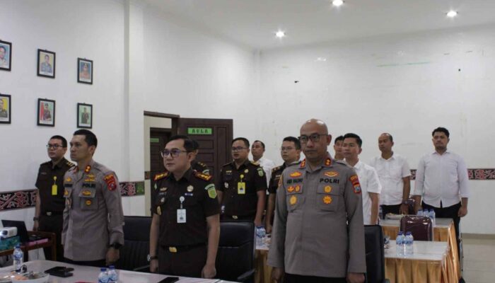 Kejari Dairi Ikuti Sinergitas KUHP dan KUHAP Secara Daring