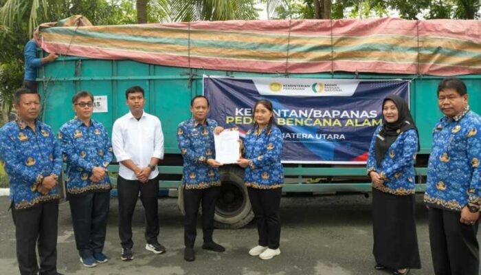 Pemkab Deli Serdang Terima Bantuan Bencana dari Kementan dan Bapanas