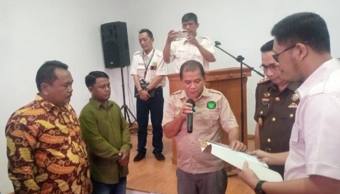 Didampingi Kajari, Ketua Forwaka Sumut Lantik Pengurus Forwaka Tanjung Balai Periode 2025–2027