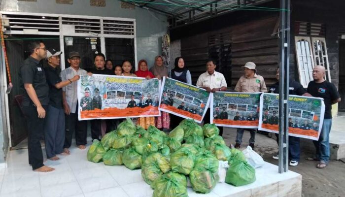 Forwaka Sumut Peduli Bencana Salurkan Bantuan ke 2 Lokasi di Langkat