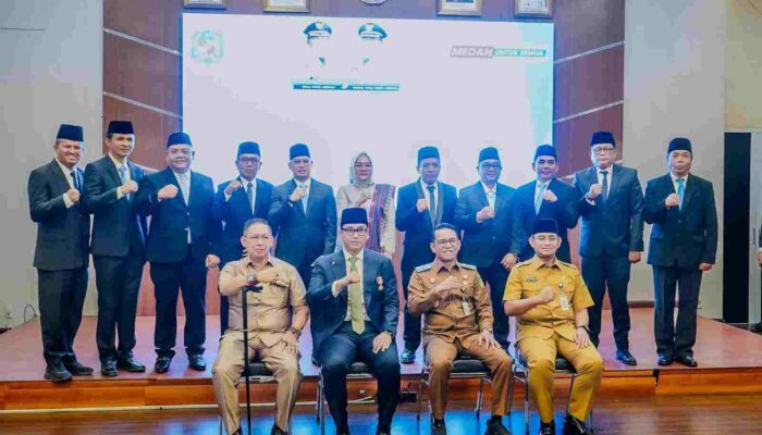 Bobby OZ Dilantik Jadi Dirkeu & Adm PUD Pasar Medan