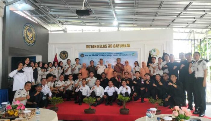 Rutan Kelas llB Baturaja Gelar Pisah Sambut Pejabat Struktural dan Pegawai