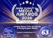 HPN 2026, Bank Sumut Buka Ruang Kompetisi Opini Jurnalis dan Apresiasi Media