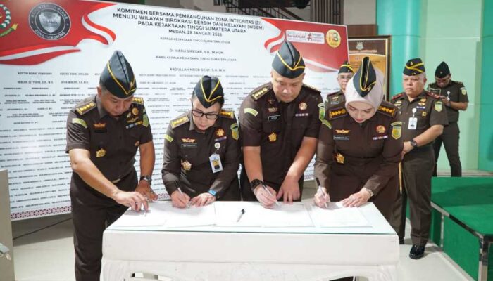 Kajati Sumut Pimpin Apel Zona Integritas Menuju Predikat WBBM