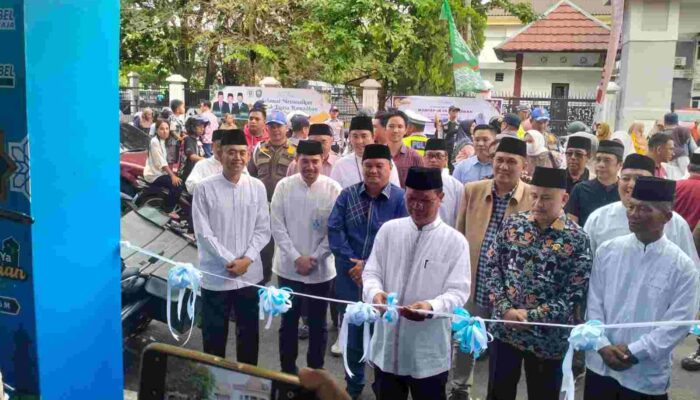 Pasar Beduk UMKM OKU Resmi Dibuka, Tebar Kepedulian di Bulan Suci Ramadhan