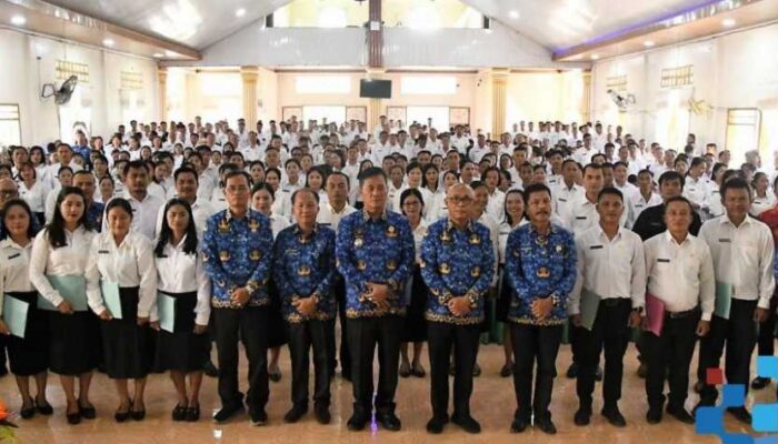 Bupati Nias Selatan Serahkan 629 SK dan SPT PPPK Paruh Waktu di 6 Kecamatan