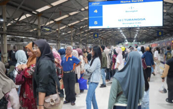 KAI Daop 2 Bandung Layani Hampir 415 Ribu Pelanggan Selama 12 Hari Angkutan Lebaran 2026