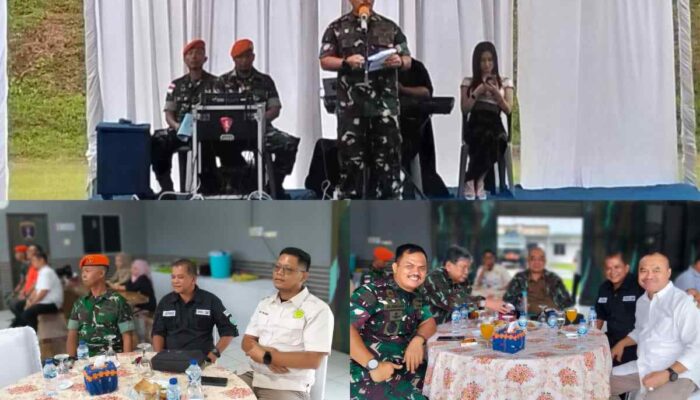 Batalyon Parako 463 Pasgat Gelar Halal Bihalal dan Silaturahmi dengan Media se-Sumut