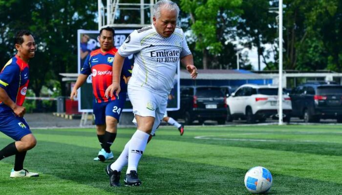 Kejatisu Gelar Pertandingan Persahabatan Mini Soccer Dengan Cipayung Plus dan KNPI Sumut