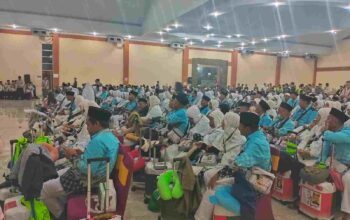 360 Jemaah Haji Kloter 1 Diberangkatkan Menuju Madinah