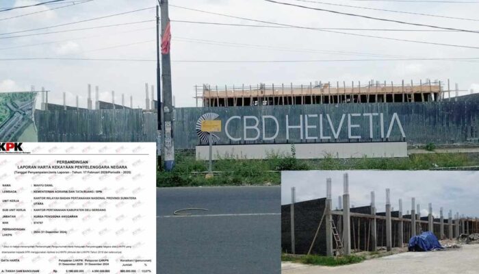 Pembangunan Ruko CBD Helvetia Dihentikan, Kasatpol PP Deliserdang : Harus Ada PBG Baru Bangun