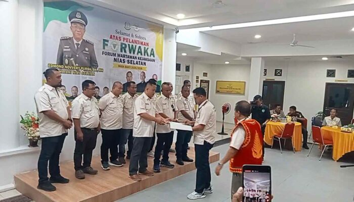 Ketua Forwaka Sumut Lantik Pengurus Forwaka Nias Selatan Periode 2026–2028