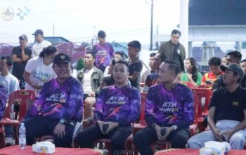 HUT ke-80 Gereja AMIN, Walikota Gunungsitoli Lepas Peserta ATM Run 8K di Lapangan Merdeka