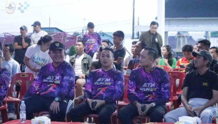 HUT ke-80 Gereja AMIN, Walikota Gunungsitoli Lepas Peserta ATM Run 8K di Lapangan Merdeka