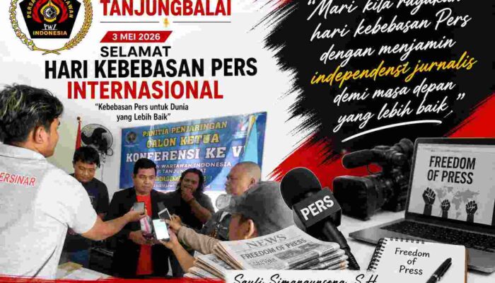 PWI Tanjungbalai: Kebebasan Pers Harus Diiringi Tanggung Jawab dan Integritas