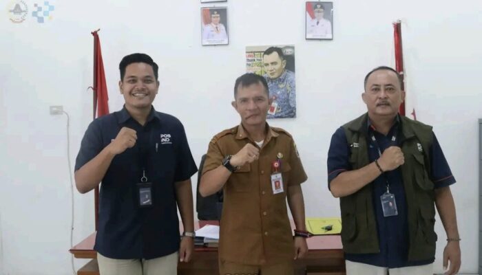 Perkuat Layanan Publik, Diskominfo Gunungsitoli Terima Audiensi PT Pos Indonesia, Bahas Sinergi Layanan Keuangan dan Logistik