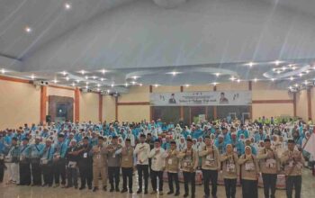 Kakanwil Kemenhaj Sumut dan Bupati Labusel Lepas Pemberangkatan Jemaah Haji Kloter 10