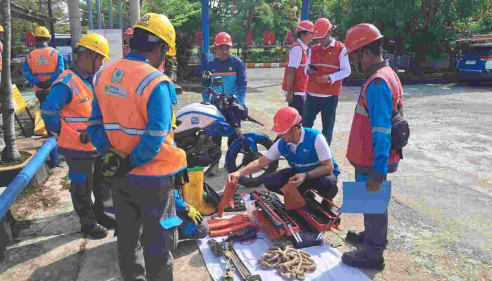 Pastikan Keandalan Pasokan Listrik, PLN Baturaja Gelar Inspeksi Peralatan Bersama Mitra Kerja