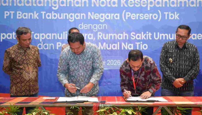 BTN Bikin Layanan Publik Pemkab Tapanuli Utara Makin Modern