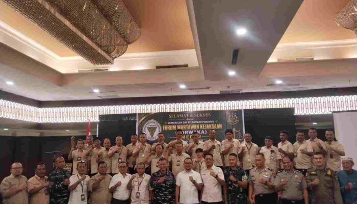 Pengurus Forwaka Medan Dilantik, Irfandi Berharap Perkuat Sinergi Pers dan Aparat Penegak Hukum