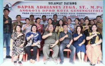 Ketua DPRD Gunungsitoli Gelar Reses Masa Sidang II Tahun 2026