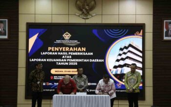 Pemko Gunungsitoli Raih WTP 8 Kali Berturut Dari BPK RI