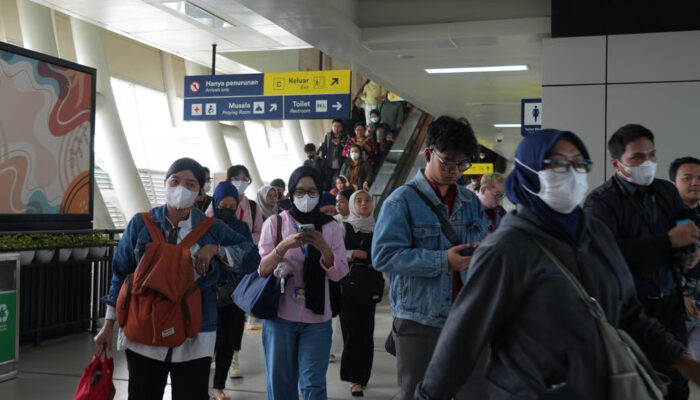 Ini Stasiun Pengguna LRT Jabodebek Terpadat Saat Jam Berangkat Kerja, Didominasi Menuju Jakarta