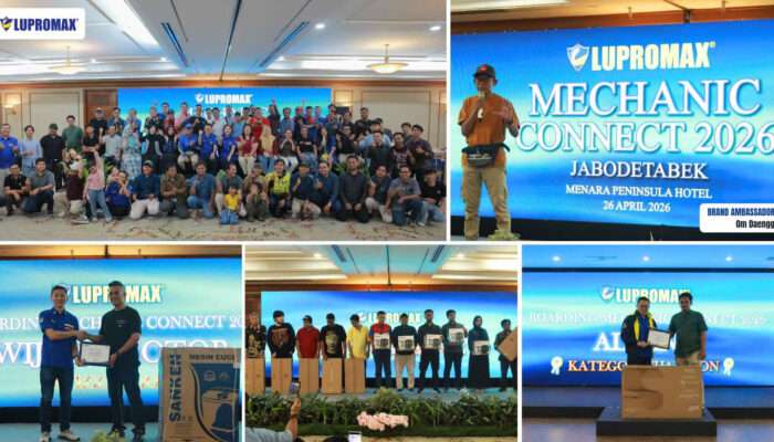 Lupromax Mechanic Connect 2026 – Jabodetabek : Bangun Relasi dan Apresiasi Mitra Bengkel