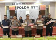 Polda NTT Ungkap Jaringan Rokok Ilegal Internasional, Negara Diselamatkan dari Kerugian Rp12,3 Miliar