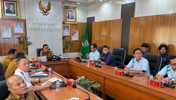 Terima Audiensi PLN UP3 Lahat, Bupati Muara Enim Bahas Pajak Listrik hingga Pembentukan Satgas PJU