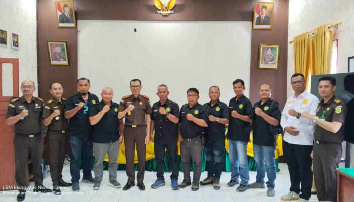 Baru Beberapa Minggu Menjabat, Kajari Nias Selatan Buka Ruang Kemitraan dengan Forwaka